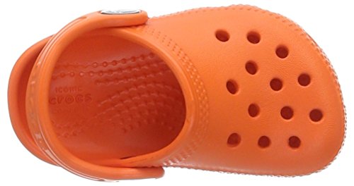 Crocs Classic Clog K, Zuecos, Tangerine, 32/33 EU