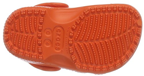 Crocs Classic Clog K, Zuecos, Tangerine, 32/33 EU