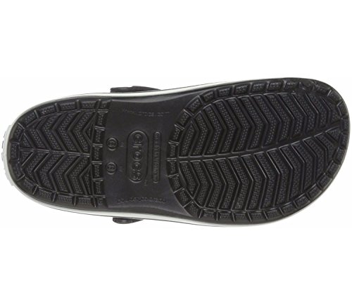 Crocs Crocband Unisex Adulta Zuecos, Negro (Black), 41/42 EU