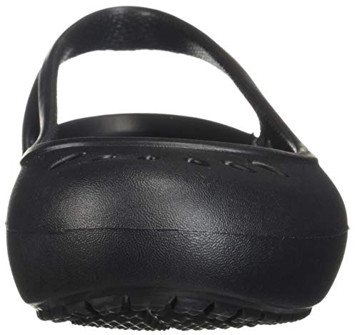 Crocs Kadee Slingback Mujer Sandali con tacco, Negro (Black), 38/39 EU