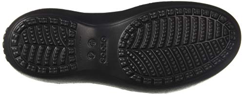 Crocs Kadee Slingback Mujer Sandali con tacco, Negro (Black), 38/39 EU