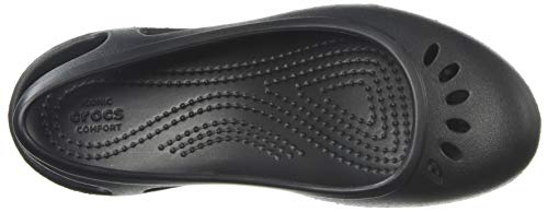 Crocs Kadee Slingback Mujer Sandali con tacco, Negro (Black), 38/39 EU