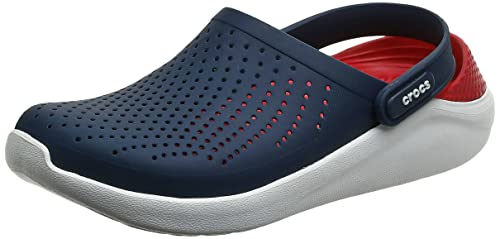 Crocs Literide Clog, Zuecos Unisex Adulto, Azul (Navy/Pepper), 45/46 EU