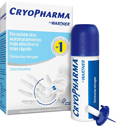 Cryopharma Tratamiento Anti Verrugas - Tratamiento para Quitar Verrugas Comunes y Plantares - Criogenización de verrugas - 50 ml