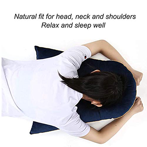 Cushion Almohada de Soporte para Cabeza/Hombro, Después de la cirugía Ocular Agujero Macular Y Desprendimiento De Retina Después De La Cirugía Dormir Almohada Facial