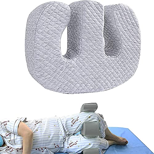 DBMGB Dispositivo de Giro para Personas Encamadas, Almohada de Posicionamiento de Piernas Cojín Antiescaras para Ancianos Postrados en Cama, Discapacitados y Paralizados