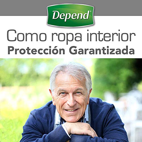 Depend Ropa interior absorbente Absorción Super Talla L/XL Hombre - 54 unidades