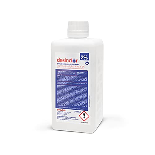 Desinclor Clorhexidina Acuosa 2% Antiseptico (500 ml)