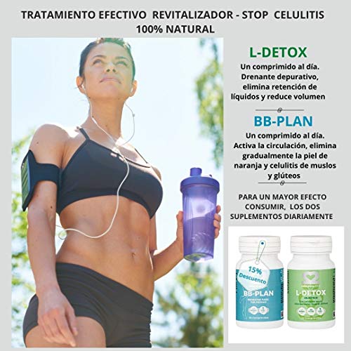 DETOX DEPURATIVO DRENANTE - ELIMINA CELULITIS GLÚTEOS Y MUSLOS PACK REVITALIZADOR