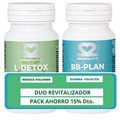 DETOX DEPURATIVO DRENANTE - ELIMINA CELULITIS GLÚTEOS Y MUSLOS PACK REVITALIZADOR