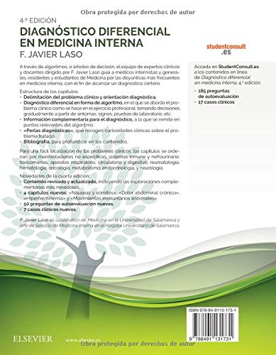 Diagnóstico diferencial en medicina interna - 4ª edición