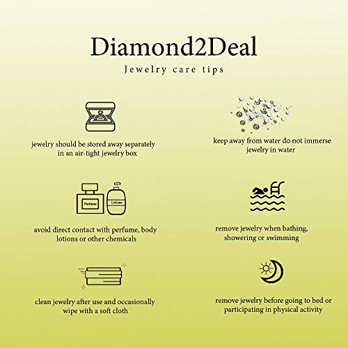 Diamond2Deal Kelly Waters - Pinza para Dinero (chapada en rodio, con bisagras)