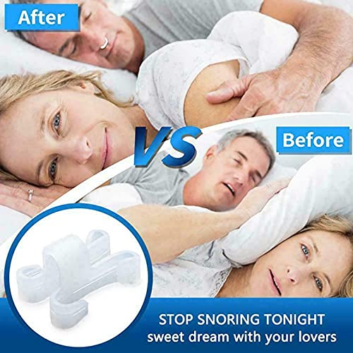 Dilatador Nasal Deportivo Deporte Anatomico - Dilatador Clip, Ferula Antironquidos Mejorar Respiración Nasal Dormir Silicona, Best Breathe Dilatador Nasal Silicona Blanda Pequeño Eficaz