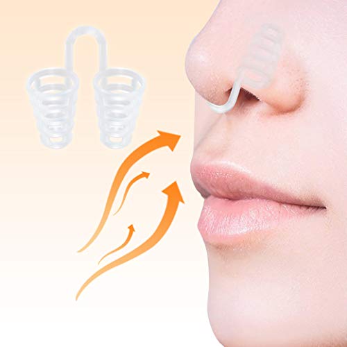 Dilatador nasal Nose Relief - (Pack de 8 - Todos los tamaños) - Solución simple para respiradores nasales - por Mobi Lock Beauty