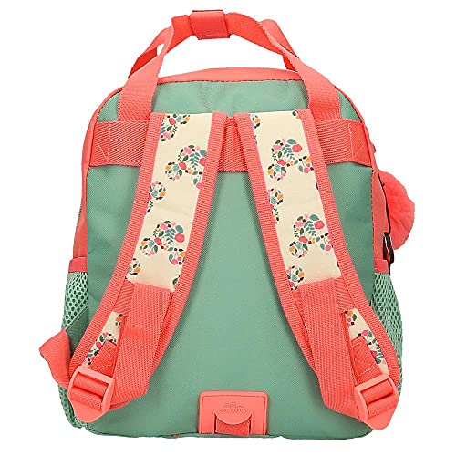 Disney Minnie Golden Days Mochila Preescolar Adaptable a Carro Multicolor 23x28x10 cms Poliéster 6,44L