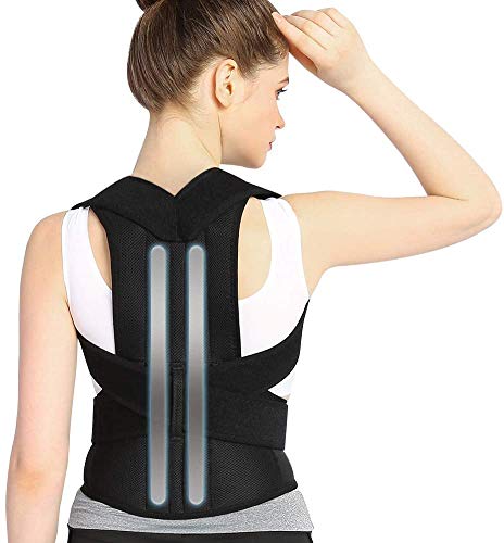 DOACT Corrector Postura Espalda, Faja Lumbar Mujer Hombre, Respaldo Lumbar Faja Espalda, Upright Espalda Para Corregir Postura Espalda, Correctores Enderezar Espalda Apoyo Lumbar Alivio Dolor (S)