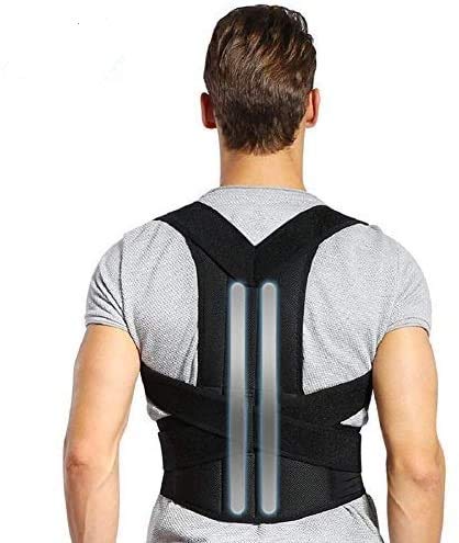 DOACT Corrector Postura Espalda, Faja Lumbar Mujer Hombre, Respaldo Lumbar Faja Espalda, Upright Espalda Para Corregir Postura Espalda, Correctores Enderezar Espalda Apoyo Lumbar Alivio Dolor (XXL)