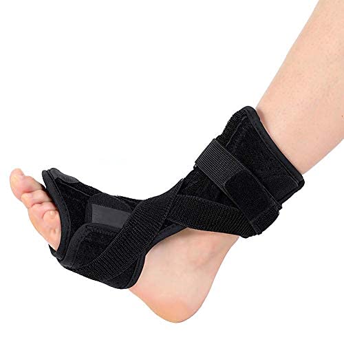 DOACT Fascitis Plantar Férula Nocturna et Medias de Compresión para la Fascitis Plantar con Cinta de Estiramiento para Hombre y Mujer Fascia Plantar Corrigiendo el Apoyo del Pie, Aliviar el Dolor