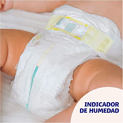 Dodot Pañales Bebé Sensitive Talla 1 (2-5 kg), 276 Pañales, Óptima Protección de la Piel de Dodot, Pack Mensual