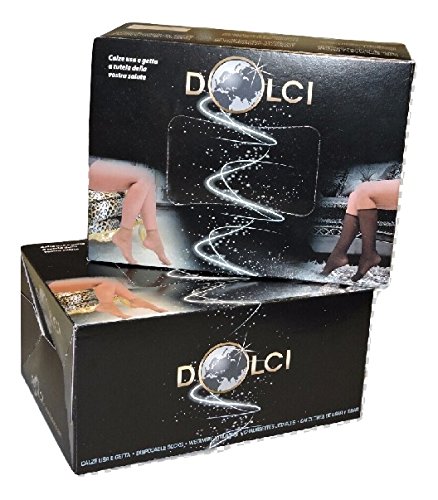 Dolci srl Calcetín desechable para prueba de calzado (576 piezas) Beige