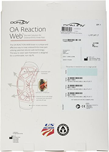 Donjoy OA Reaction Web wickel Rodillera