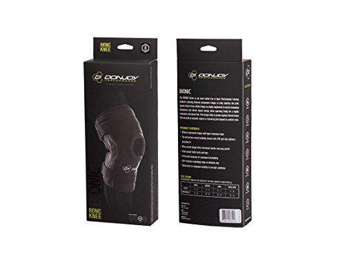 DonJoy Performance BIONIC - Rodillera de apoyo: negro, pequeño