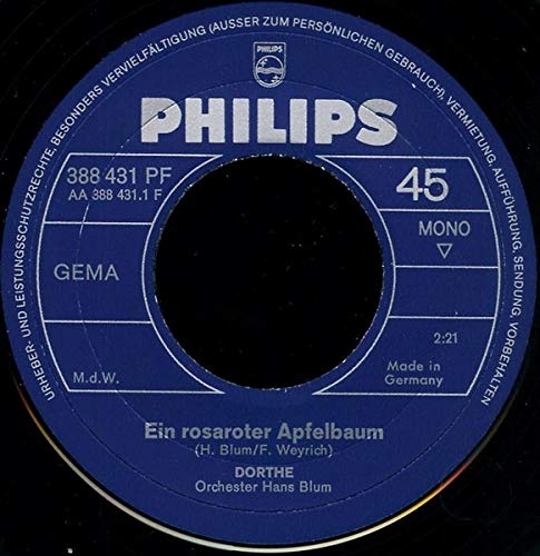 Dorthe Kollo - Ein Rosaroter Apfelbaum - Philips - 388431 PF