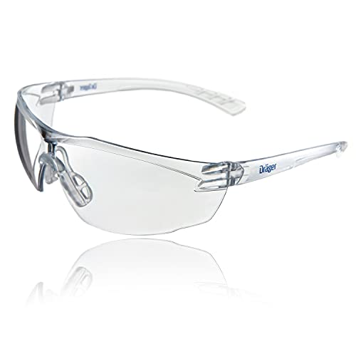 Dräger X-pect 8320 Gafas de Seguridad | Lentes de protección Rayos UV antivaho| Ultraligeras para un Uso intensivo | para Industria, Deporte, Laboratorio