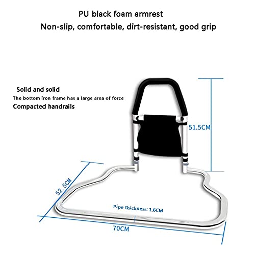 Dream ZX Barandilla de cabecera para el hogar para Personas Mayores barandillas de Cama para Mujeres Adultas Embarazadas Barandilla de Seguridad hospitalaria Parachoques Anti-caída para Dormitorio