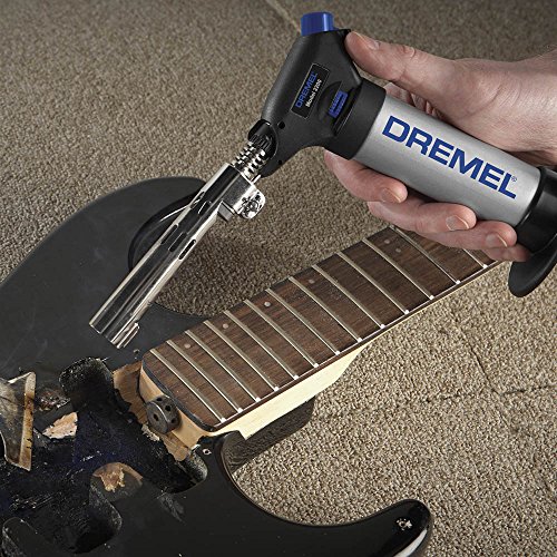 Dremel 2200 Versaflame Quemador de Butano Estacionario (Duración de Encendido Máximo 75min), Incluye 4 Accesorios, Encendido Eléctrico