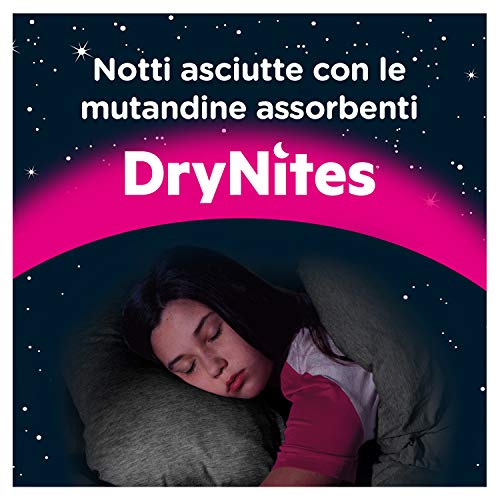 DryNites Braguitas Absorbentes para Niñas, 8-15 años, 27-57 kg - 13 Unidades