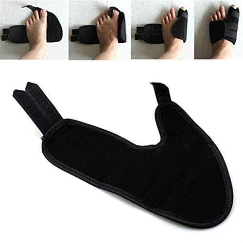 Duradero 2 piezas de ortesis de juanete suave, separador de punta, sistema de corrección de férulas, cuidado de los pies de Hallux Valgus, ortesis de pie para los dedos de los pies ( Color : Black )