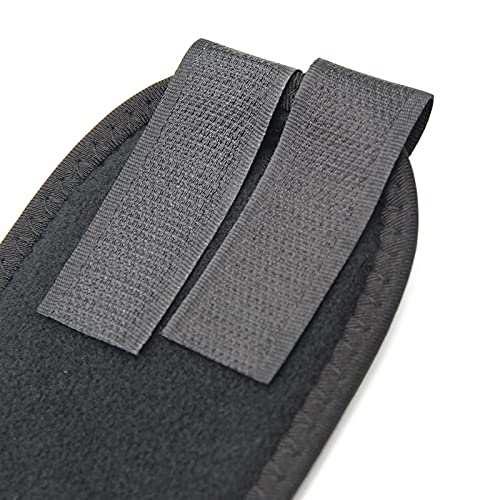 Duradero 2 piezas de ortesis de juanete suave, separador de punta, sistema de corrección de férulas, cuidado de los pies de Hallux Valgus, ortesis de pie para los dedos de los pies ( Color : Black )