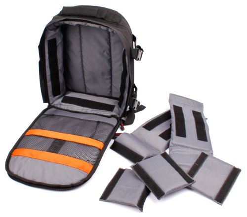 DURAGADGET Mochila de primeros auxilios para enfermeras, asistentes médicos, médicos, auxiliares y bomberos. Compartimentos compatibles con tu equipo médico