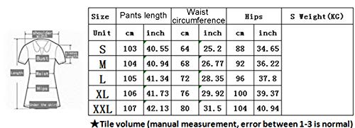 DYJXIGO Pantalones de mujer para el procesamiento de las señoras de alta Femme de piel brillante sexy escaro fino Butt Lift Alta Mujer Leggings Red-S