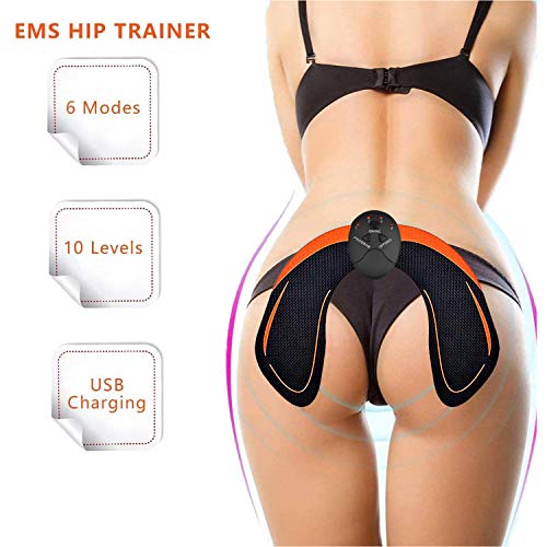 Electroestimulador Muscular Gluteos,EMS Gluteos Estimulador,HipTrainer,Estimulador Muscular Ejercitar Gluteos - Hombre y Mujer