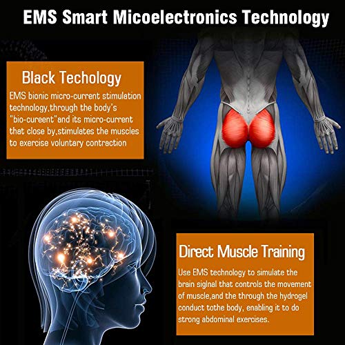 Electroestimulador Muscular Gluteos,EMS Gluteos Estimulador,HipTrainer,Estimulador Muscular Ejercitar Gluteos(Hombre y Mujer)