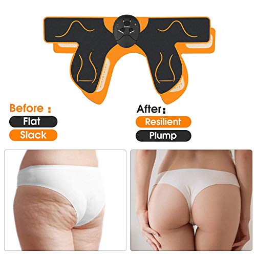 Electroestimulador Muscular Gluteos,EMS Gluteos Estimulador,HipTrainer,Estimulador Muscular Ejercitar Gluteos(Hombre y Mujer)