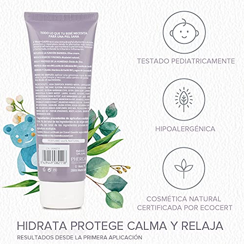 Elifexir Baby Care Culito 10 - Crema Protectora de Pañal | Reduce Rojeces, Picores y Aísla de la Humedad | Hidrata y Calma | Refuerza la Función Barrera | 99% Ingr. Naturales | Hipoalergénica -75ml