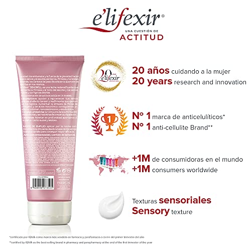 Elifexir Senobell - Crema Reafirmante Senos | Tonificante Para Senos y Escote | Antiestrias | Efecto Tensor y Volumen | Pecho Más Nutrido y Firme | Hidratación Profunda | 200 ml