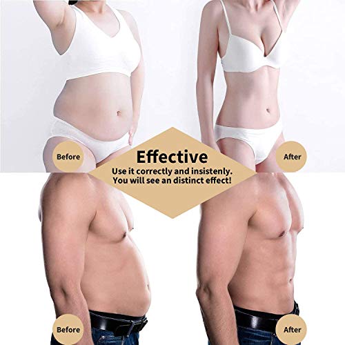 EMS Electroestimulador Muscular Abdominales, EMS Estimulador, Abdomen/Brazo/Piernas Entrenador Muscular ，Body Fitness para Mujeres y Hombre