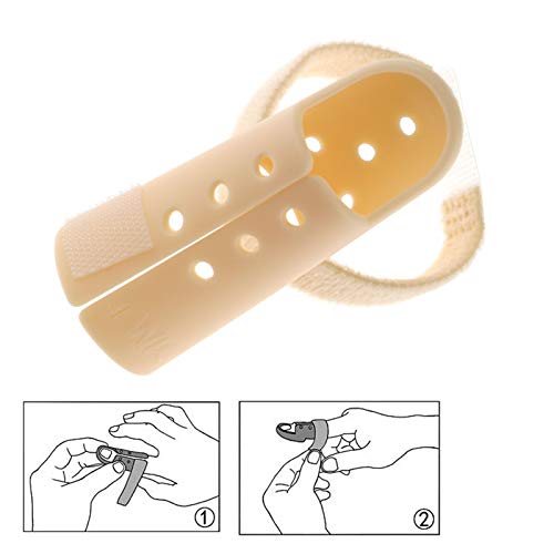 Enet - Férula para apoyo de fracturas de articulación interfalángica distal, unisex, tamaño 55-60 mm