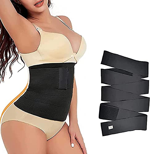 Entrenador de cintura para mujer, vendaje para mujer, cinturón de cintura para adelgazar el cuerpo, faja deportiva posparto, cinturón de pelvis para control de abdomen para mujer (color : 5 m)