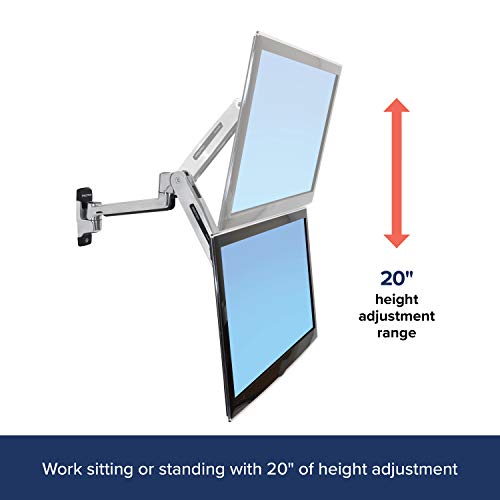 Ergotron 45-353-026 - Soporte para Monitor, Acero Inoxidable