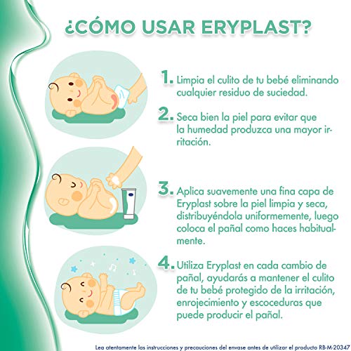 Eryplast Lutsine E45 - Pasta al Agua Crema Pañal Bebé - 2x75g