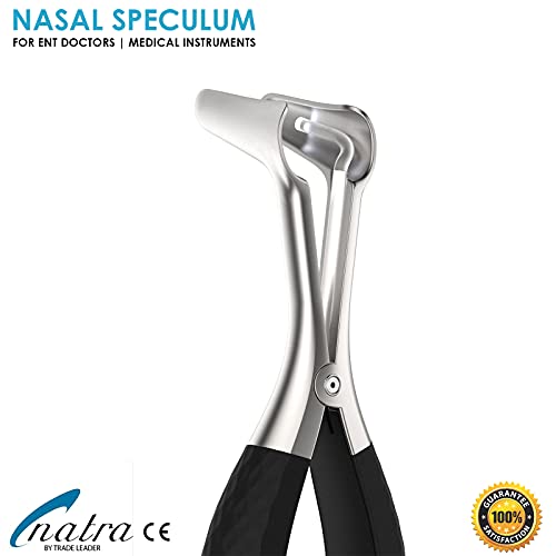 Espéculo nasal LED 14 cm 50 mm Espéculo HNO Rhinologie ENT Fiber NATRA