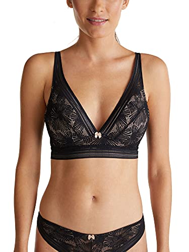 Esprit GEORGIAH 2 RCS Wireless Padded Longline Bra Sujetador Acolchado, 001/negro, 100A para Mujer