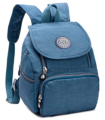 Estwell Bolso Mochila Impermeable Mini Mochila para Mujer Niñas Bolsa de Viaje Casual