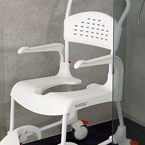 Etac Clean - Silla de ducha y inodoro (55 cm), color azul