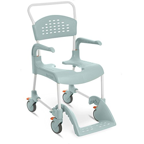 Etac Clean - Silla de ducha y inodoro (55 cm), color azul